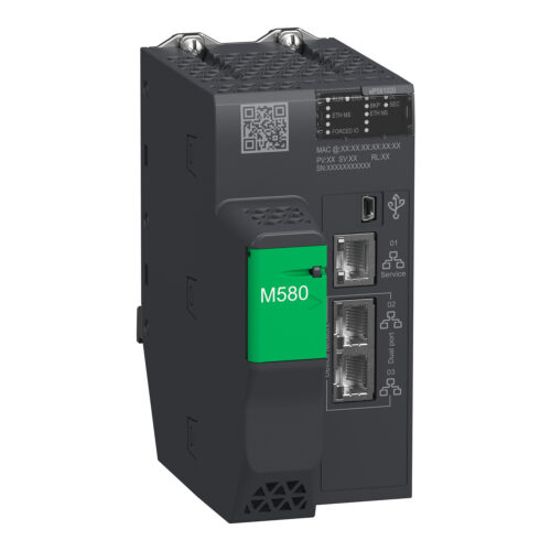 BMEH582040 - CPU M580 redondant (Hot Standby), 8 MB mémoire interne, 8 stations RIO (X80)